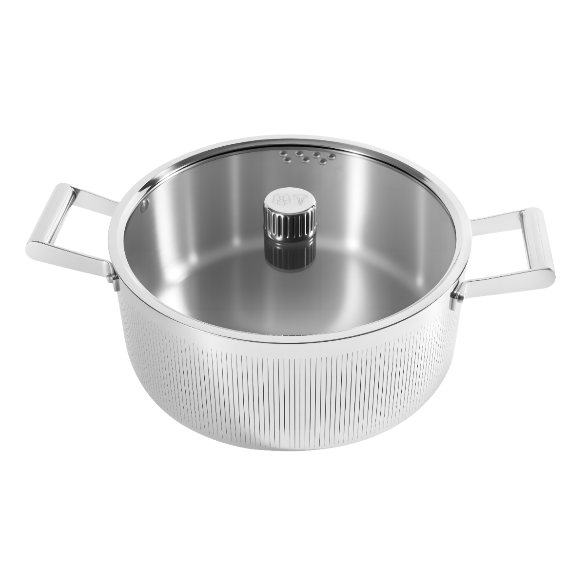 GLIMA Gryta 7 L (Polerat Stål). 5 Lager.